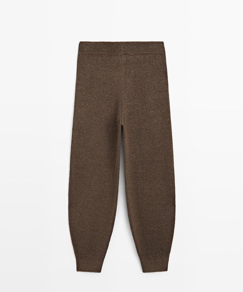 Masimodutti Balloon Fit Knit Pants Total Look
