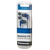 Panasonic Stereo In-Ear Headphones Closed Type Blue RP-HJE150-A