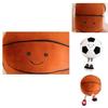 Niedliches Cartoon-Tier Plüschtier Fußball und Basketball Babypuppe Weiches und Kuscheliges Stofftier für Babys