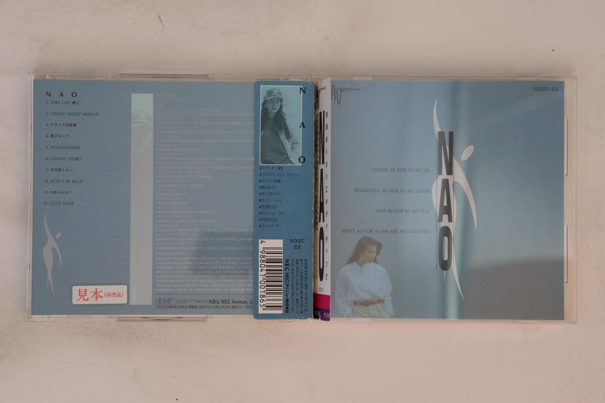 

CD NAO - Nao N32C22PROMO NEC AVENUE 1989 Япония Оби Японская Поп/Рок Б/у