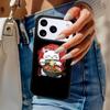Ramen Cat Japanese Art Phone Case For iPhone 17 Air 14 15 13 12 Max Cover For Apple 16e 11 Pro Max Plus Coque