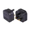European Euro Eu 2 Pin To Uk 3 Pin Power Socket Travel Plug Adapter Converter Power Adapter Charger Power Socket Outlet