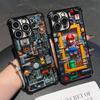 Cool M-Marios Building Block Phone Case for iPhone 17 Air 16 15 14 Plus 13 12 11 Pro Max X Xs XR 8 e Anti-drop Transparent Cover