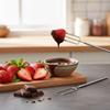 3 Piece Chocolate Dipping Tool, Stainless Steel Candy Dipping Tools, Chocolate Dipping Tools Set Dipping Fork, Fondue Fork, Spiral Fork, Candy Dipper