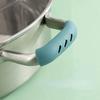 2Pc Silicone Pan Handle Cover Heat Insulation Covers Pot Ear Clip Steamer Casserole PanHandle Holder Non-slip Kitchen Tools