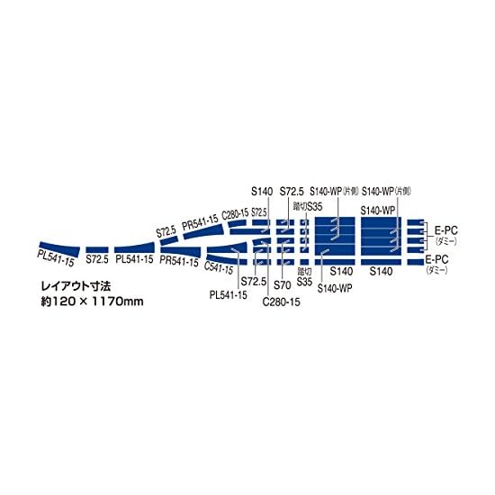 TOMIX N Gauge Vehicle Depot Rail Set 91016 Model Train Supplies Silver
