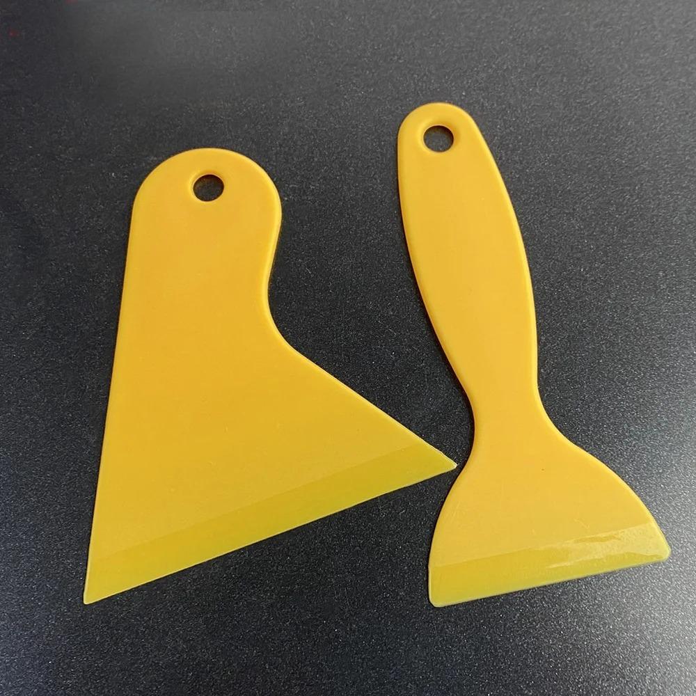 Car Felt Edge Squeegee Plastic Scraper Wallpaper Film Sticker Install Window Tint Tools Handheld Squeegee Kit for Glass Doors
