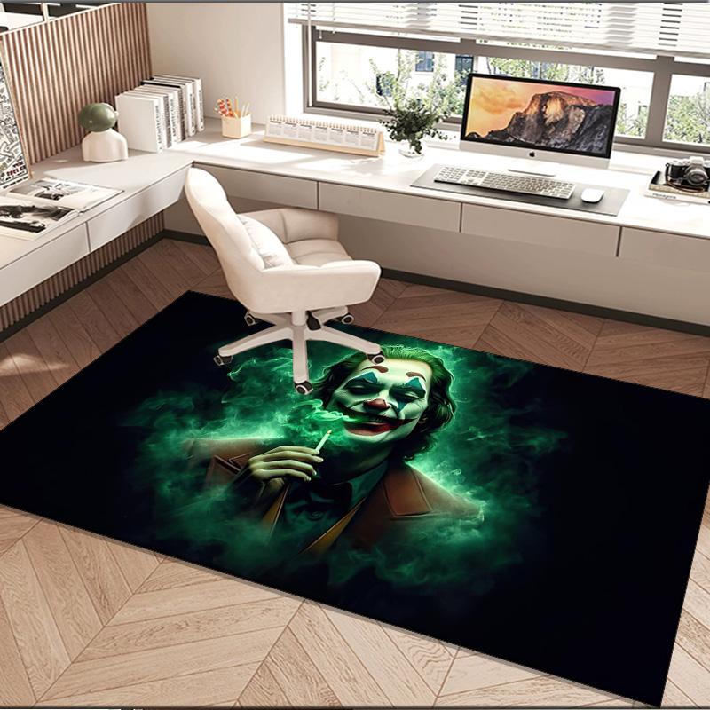 Clown Area Rug Suitable for Indoor And Outdoor,Carpets for Playroom, Homes, Offices, Living Rooms,Home Decor,Christmas Fan Gift