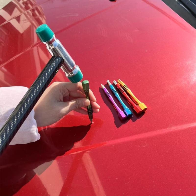 5pcs Paint Friendly Auto Body Dent Correction Fixing Pen In Various Color Ideal For DIY Car Maintenance Paint Protective