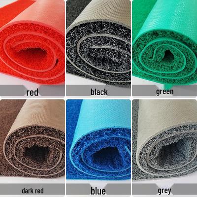 Cuttable PVC Welcome Doormat - Waterproof, Anti-slip Entrance Floor Mat