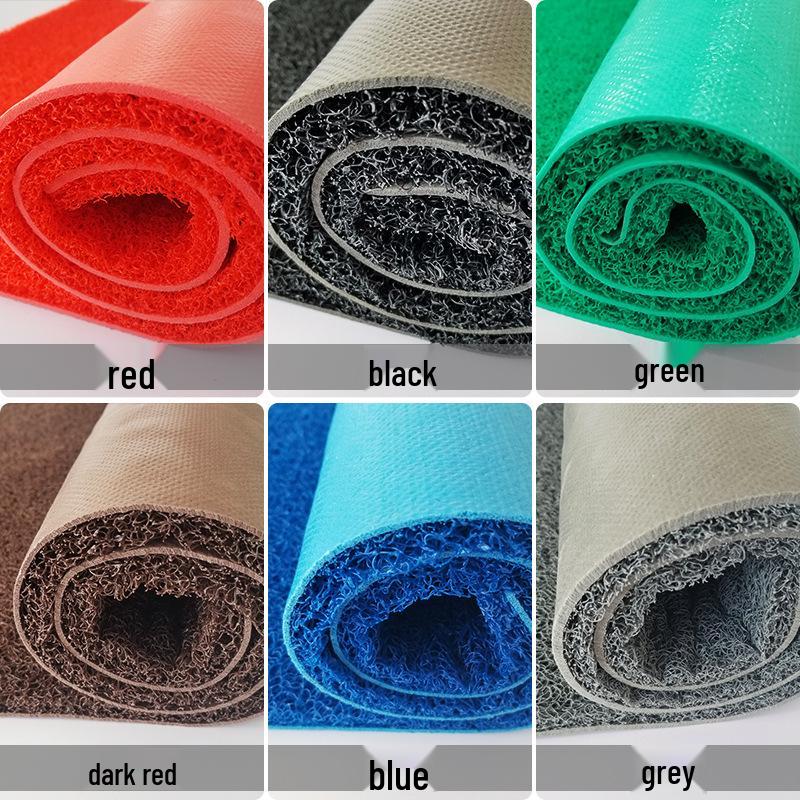 Cuttable PVC Welcome Doormat - Waterproof, Anti-slip Entrance Floor Mat