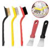 11Pcs Hard Bristle Crevice Cleaning Brush Set Kitchen Cleaning Brush Kit  Cleaning Supplies