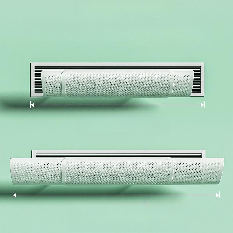 Retractable Air Conditioner Deflector Adjustable Wind Shield Bracket Anti Direct Wind Cover for Home Bedroom Baby
