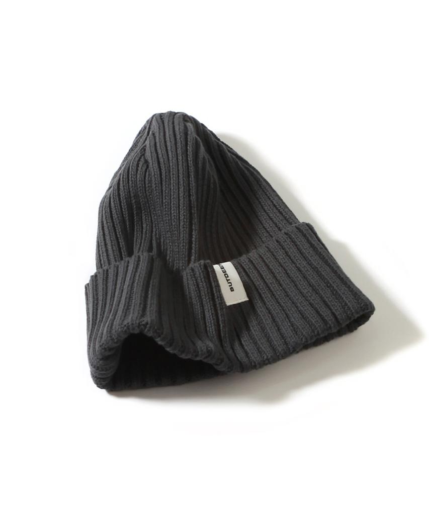 Diposwi 22 Cotton Symbol Basic Beanie - Charcoal