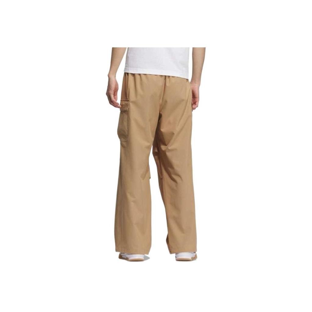 Adidas Originals Classic Series Comfortable Solid Color Casual Work Pants Unisex Pants Cardboard-Yellow KD0950