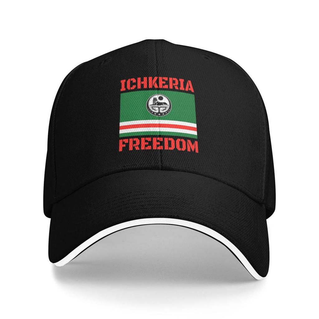 Chechen Wolf Coat Of Arms Ichkeria Chechnya Baseball Caps Snapback Baseball Hats Breathable Casual Casquette Outdoor Unisex