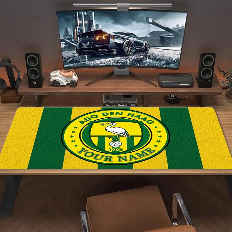 Custom Name ado hen haag Mouse Pad Large Gaming Table Cushion Non-slip Laptop Tablet Big Mousepad XXL Mat Mini PC Playmat With Lock edge_XIA