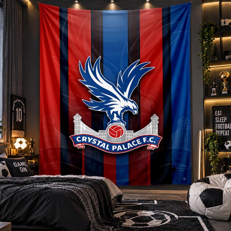 Wall Hanging Tapestry Crystal Palace Print Cloth for Living Room Bedroom Home Decor