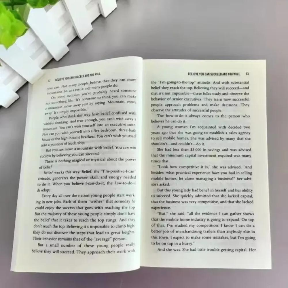 The Magic of Thinking Big David J. Schwartz Bestseller English Paperback Personal Growth Success Self Help Book Free Shipping