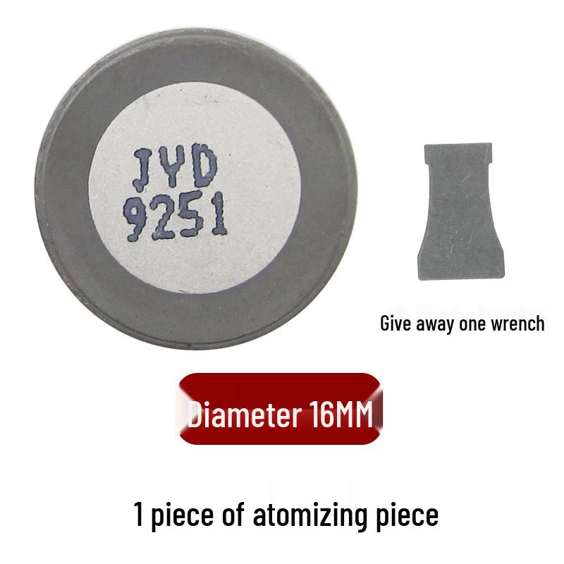 Ultrasonic Humidifier Transducer: 16/20mm Atomizing Disc for High-Fog Water Tank