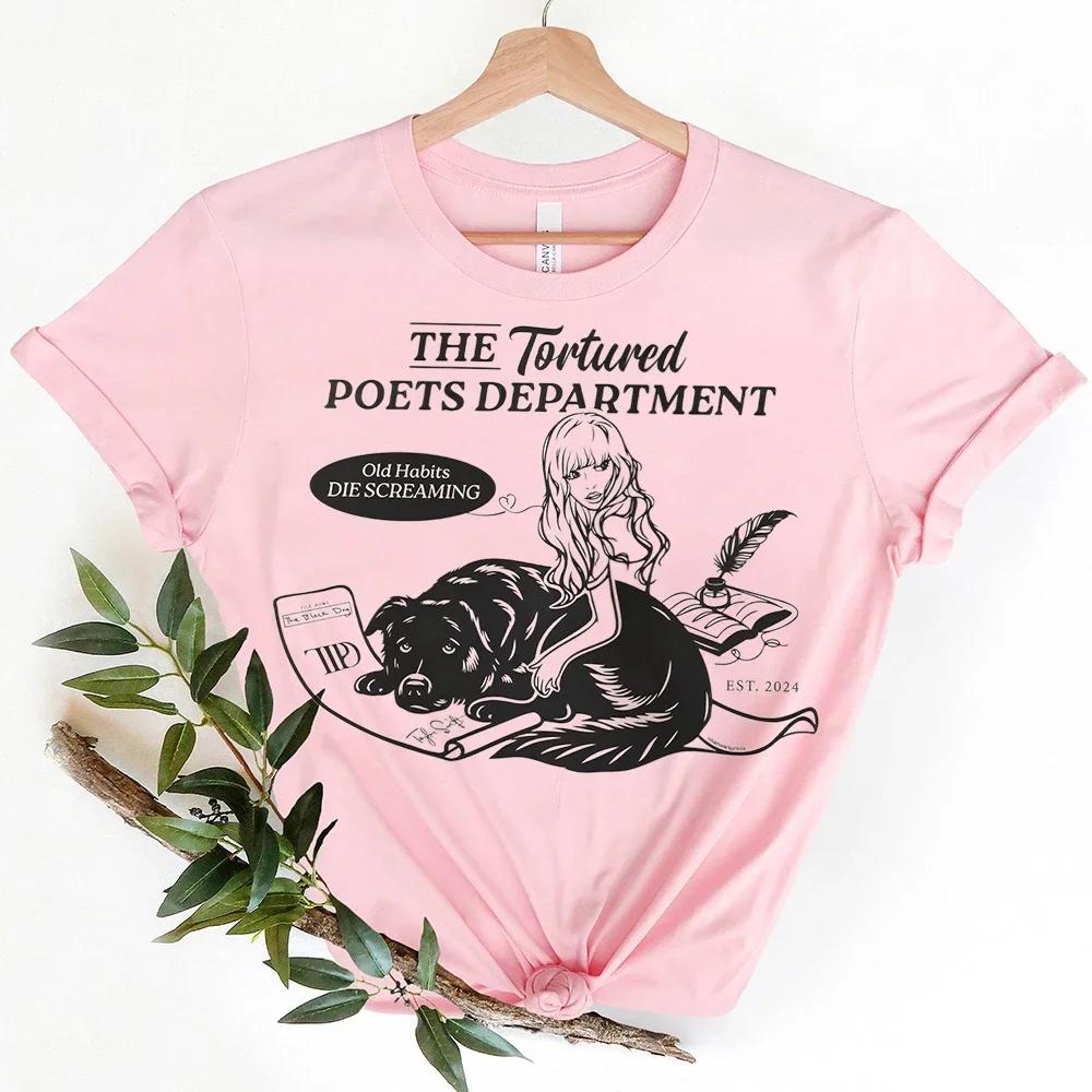 Album The ErasTour Merch Alles ist erlaubt in der Liebe Kurzarm Damen-T-Shirts Damenbekleidung Sales Gequält