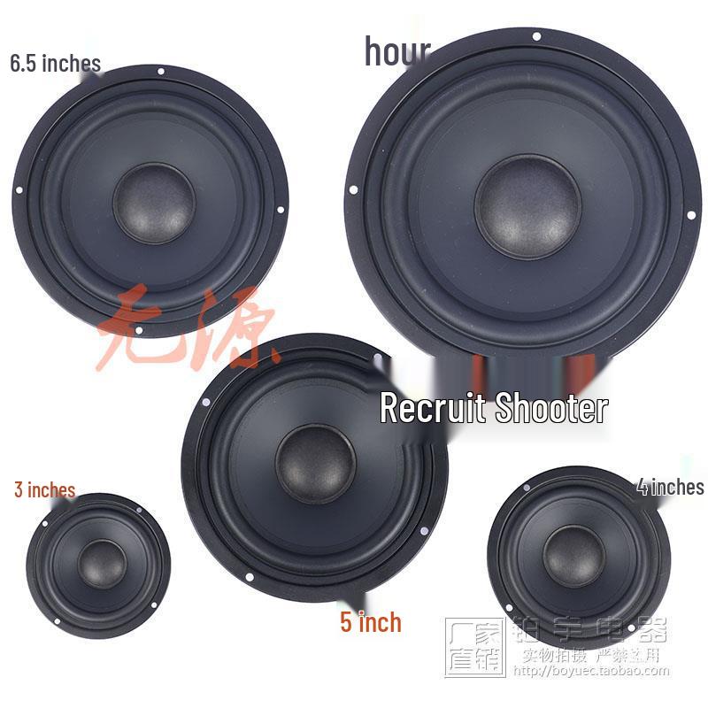 34568 Inch Passive Radiator Bass Speaker Unit