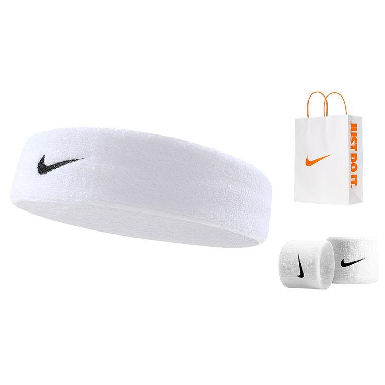 Nike Swoosh Sports Headband Single Pack Unisex Accessories White AC2285-101