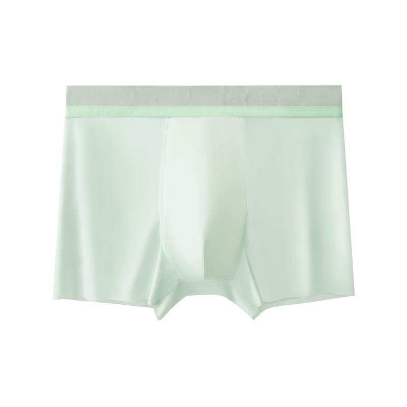 Men's Ice Silk Antibacterial Boxer Briefs