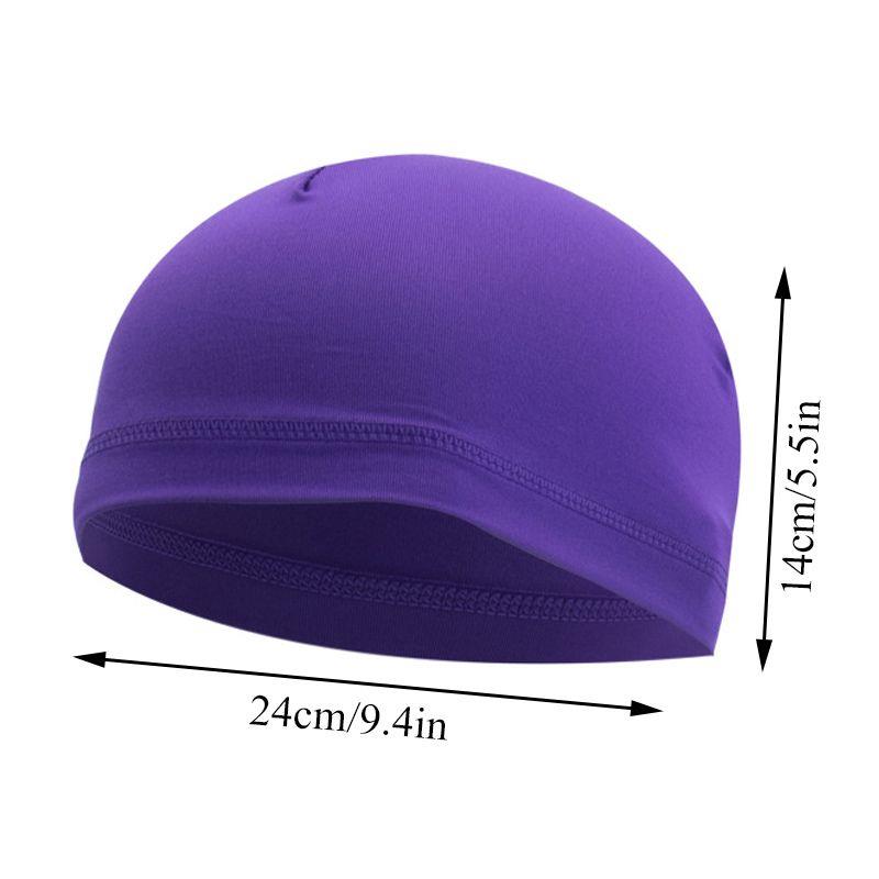 New Solid Color Beanie Hat Skullcap Docker Cap Quick Dry Sailor Cap Men Women Bucket Cap Hip Hop Brimless Hat Adjustable Dad Hat