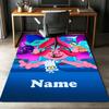 Custom Name Trolls Printed Carpet,Rug for Office Chair Living Room Bedroom Kitchen Room Decor Gifts.