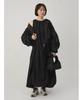 Emi Nylon Balloon Dress 13WFO254085BLK0