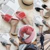 Luxurious Fluffy Fur Slip On Sandals For Women Perfect Summer Mules Shoes
