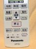 Panasonic air conditioner remote control A75C4001