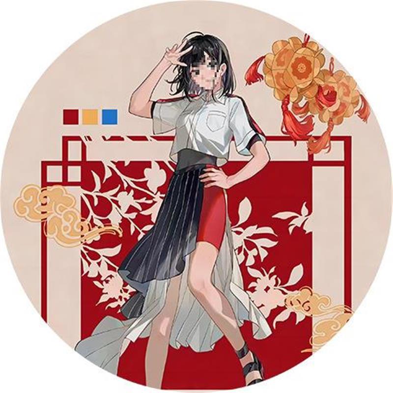 Link Click Peripherals: Extra-Large Acrylic Standee - Exquisite Qiao Ling & Lu Guang Desktop Ornament