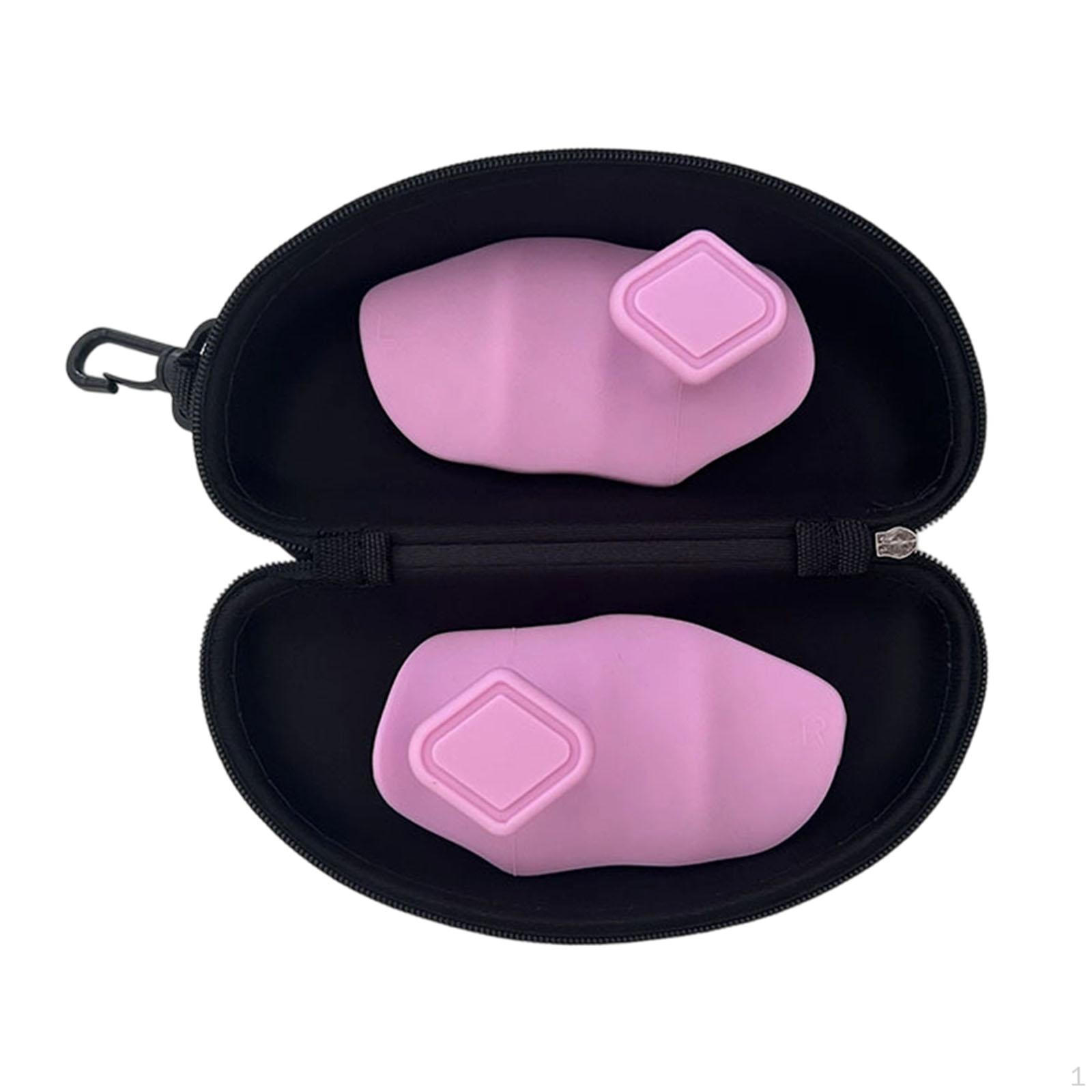 

Anti Slip Workout Grips Weight Lifting Soft Ergonomic Portable Barbell Bar Pads Gloves розовый