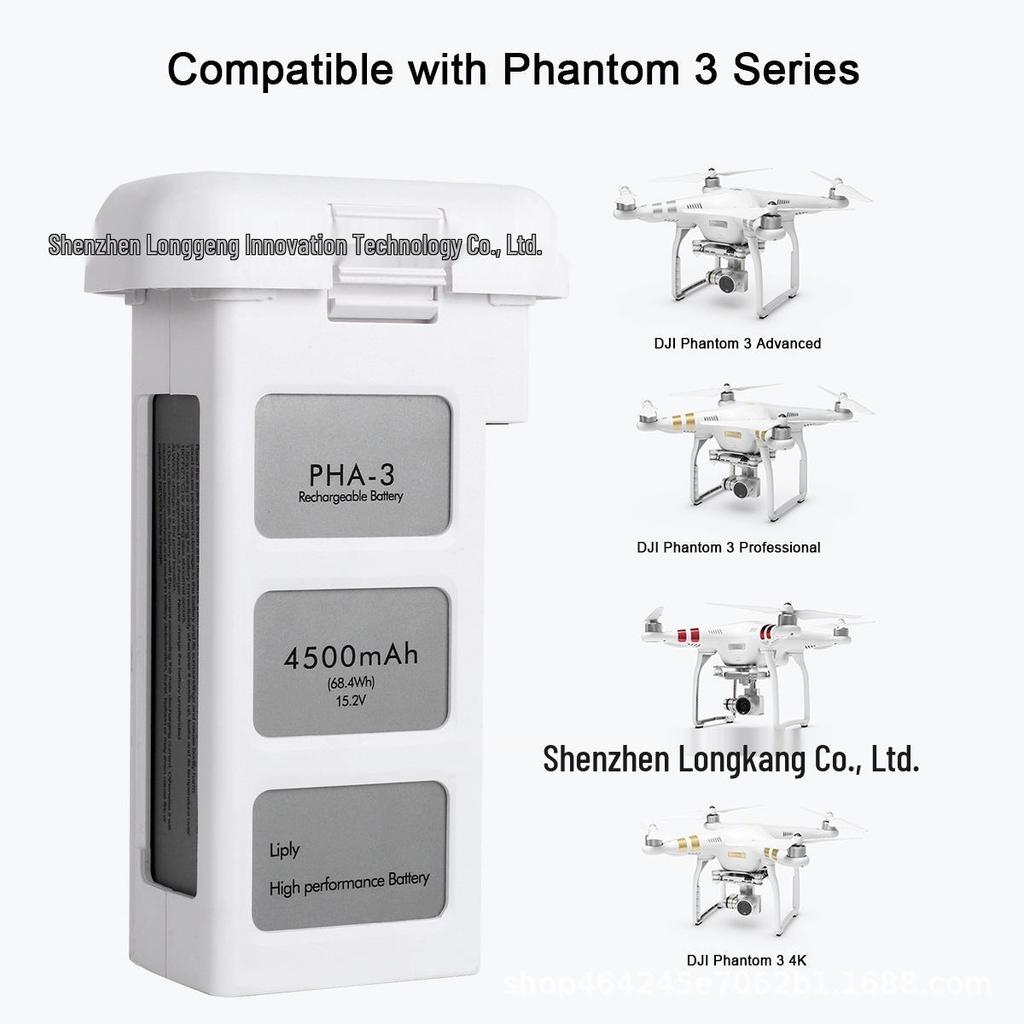 DJI Phantom 3 Drone Battery 4500mAh Replacement