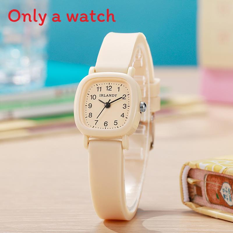 Minimalist Digital Quartz Watch For Women With Analog And Digital Display Casual Fashion Wristwatch