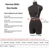 Cintura Corsetto Moda Donna Cintura Street Style Pelle Lingerie Pettorina Punk Rock Cintura in Pelle Accessori Gotici Abbigliamento