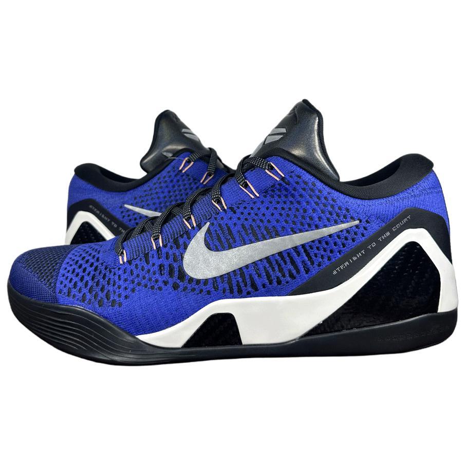Nike Kobe 9 Elite Low Protro 'EYBL' PE (Unisex) Racer Blue / Metallic Silver Basketball Shoes IB2140 400