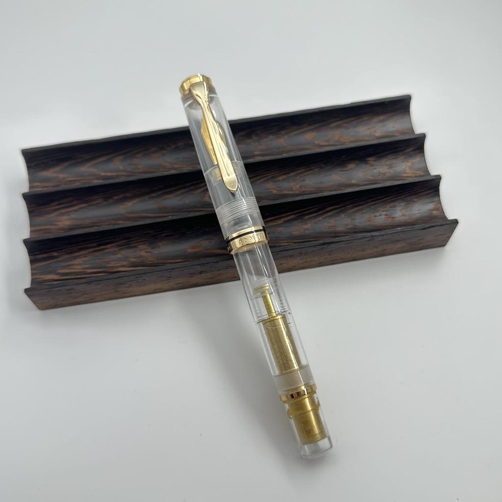 New ADMOK M800 Acrylic Piston Fountain Pen BOCK/Schmidt Soft Smooth No.6/35# Nib Inking Copy Students Writing Gift Pen