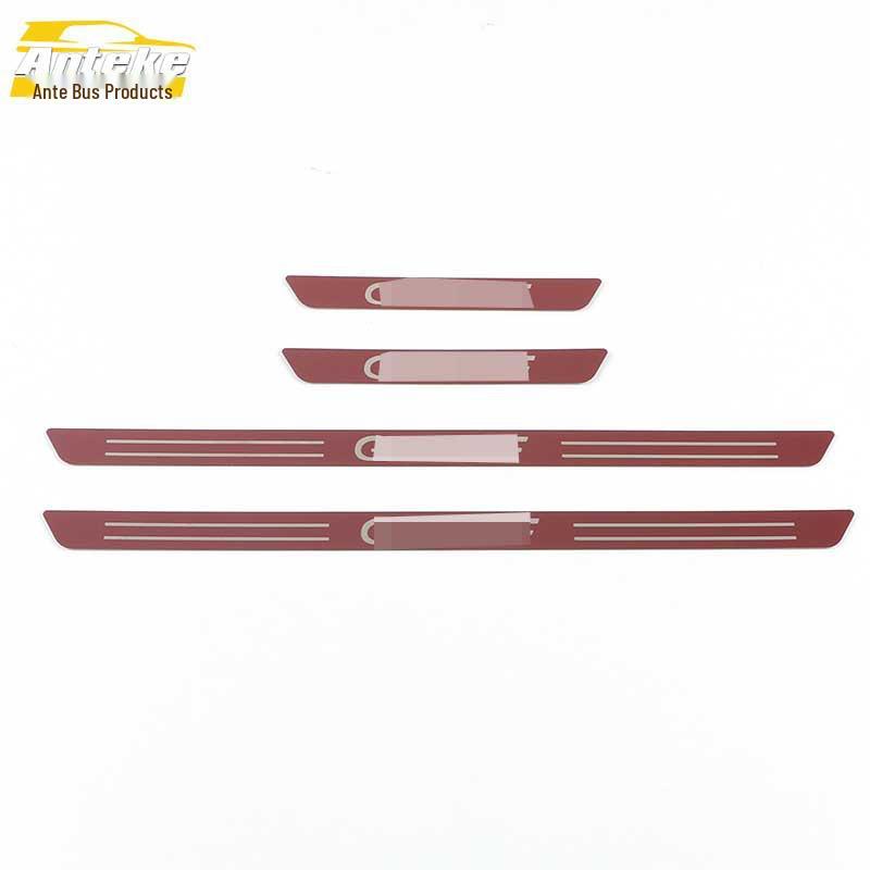 Golf 8 Door Sill & Bumper Trunk Welcome Pedal Bright Strips - 21 Model