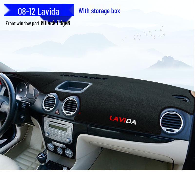 Volkswagen Lavida Dashboard Sunshade: Light-Blocking Console Pad for Interior Protection, Sharp Edition 24 Voyage.