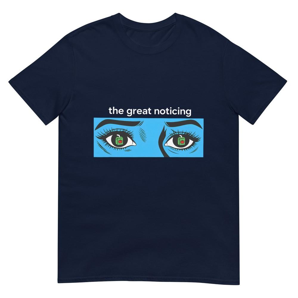 The Great Noticing Ice Blue Eyes Tshirt S