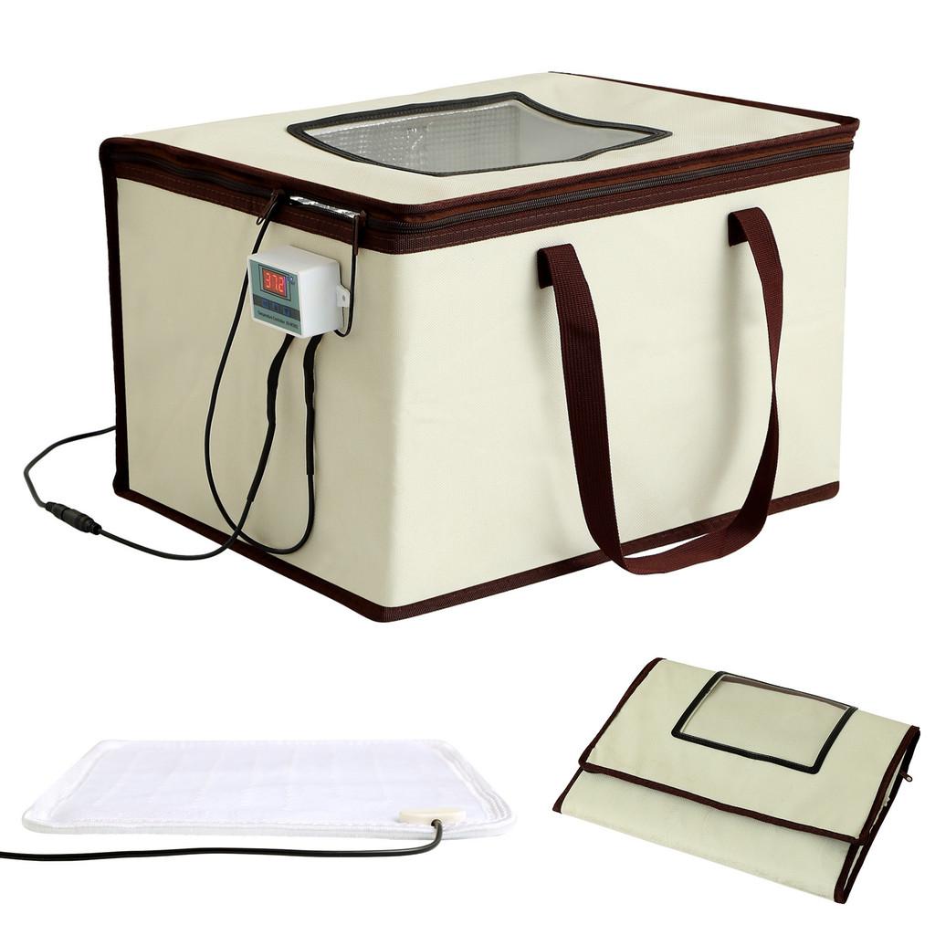 European Plug Fermentation Bag For Yogurt Bread Dumpling Rising Box With Temperature Control For Home Use