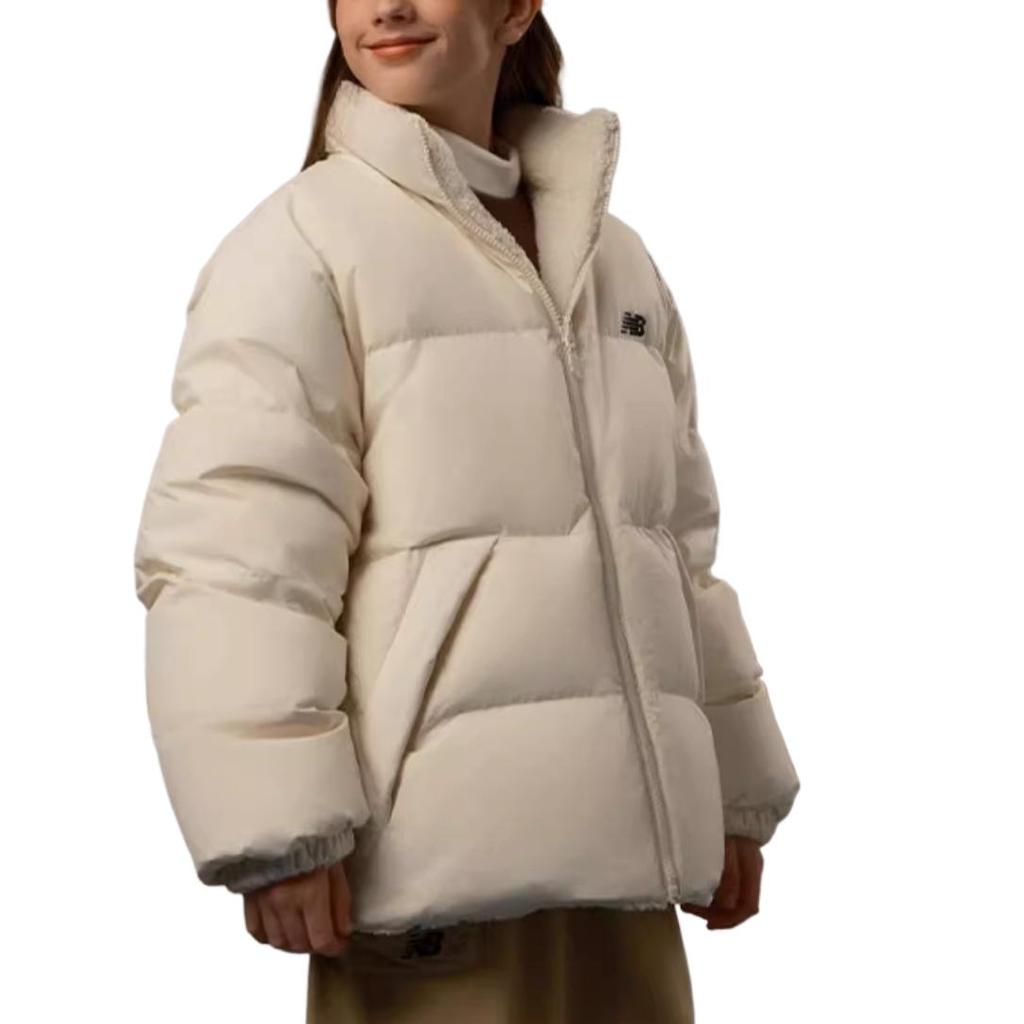 New Balance Down Jacket Ecru Teenagers 7PE45043-CM