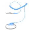Anti Static Wrist Strap ESD Grounding Metal Wristband 1.8m Long Wire for Workshop Metal Colour