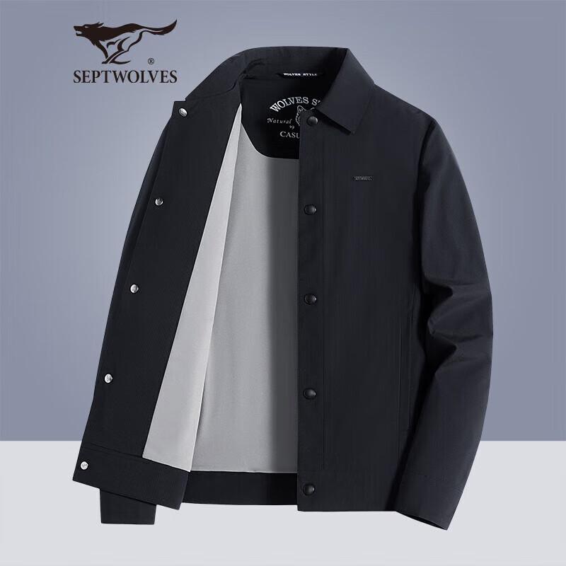 

Septwolves Men s Business Casual Lapel Jacket 185/100A