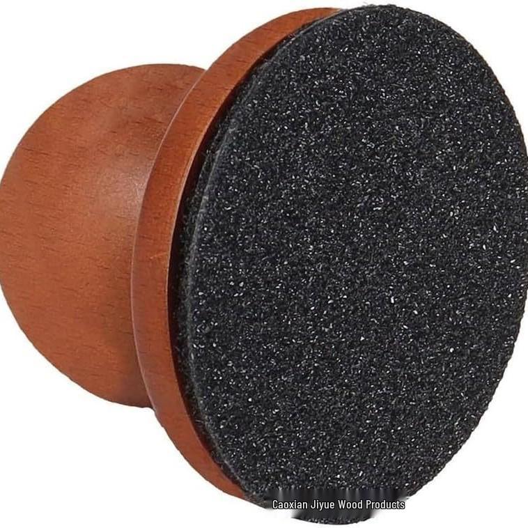 Wooden Dog Paw Grinder & Smoother Nail File Board - Pet Claw Trimmer & Sharpener