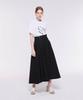 Kankeu A-Line Wrap Skirt - Black