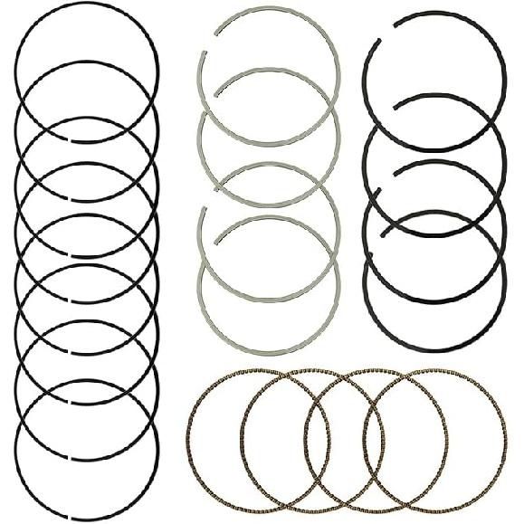 STD Engine Piston Rings Set Fits for 2007-2013 Toyota Camry RAV4 Scion tC Lexus 2.4L 2AZFE, Premium Steel Engine Sealing Kit Replace 13011-0H031,